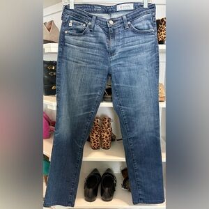 AG Adriano Goldschmied Mid-rise Cigarette Prima Jeans